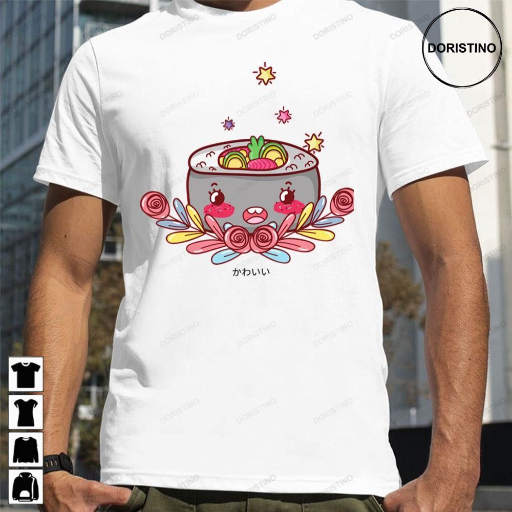 Itadakimasu いただきます Good Food Kawaii Artwork Awesome Shirts